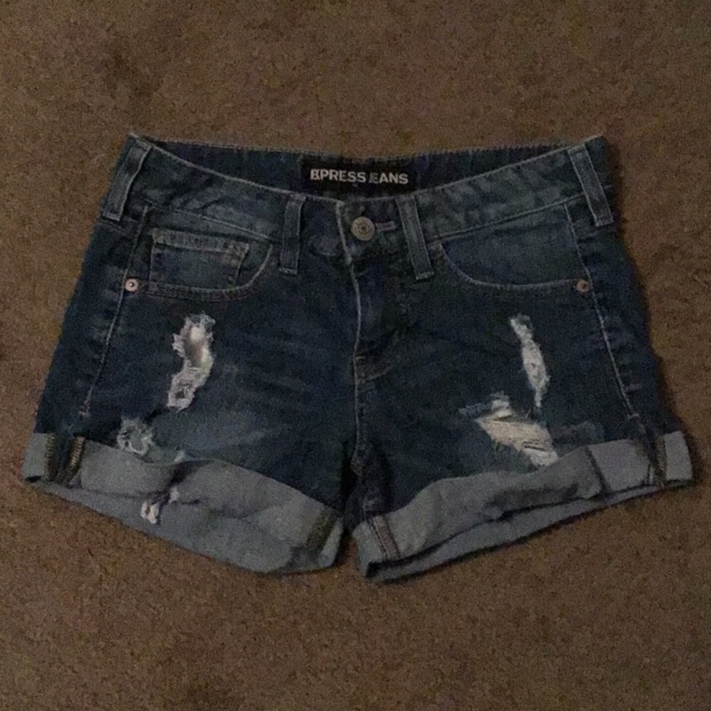 EUC Express denim shorts